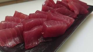 StepByStep Guide To Prepare Tuna Sashimi at Home  Oceania Seafoods Select [upl. by Yroc]