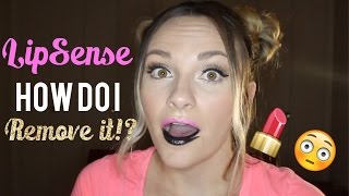 Using Oops Remover and The BEST way to remove LipSense [upl. by Akanke]