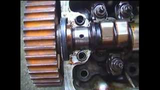 2E engine toyota removing camshaft and installing camshaft in order [upl. by Antonina]