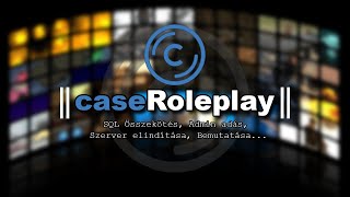 MTA DEV  caseRoleplay  SQL összekötés Admin adás stb [upl. by Glavin]