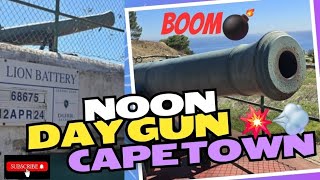 Its a Blast12h00 NOON Day Gun  Cape Town  South Africa 🇿🇦 [upl. by Petunia]