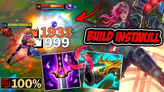 VI FULL LETALIDADE BUILD COREANA COM INSTAKILL NO SOCO  LEAGUE OF LEGENDS [upl. by Ennirok]