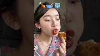 Mukbang cùng Quỳnh Truong ăn theo icon 🥣🧊mukbang food trending [upl. by Sotsirhc]