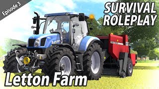 OUR NEW HOUSE  Survival Roleplay  Farming Simulator 17  Letton Farm  Ep 3 [upl. by Inaej]