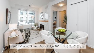 BRAND NEW Condo at Highpointe in Maple Ridge  506 11641 227 Street  Lapp Real Estate Group [upl. by Raseda]