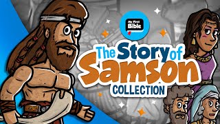 The story of Samson  My First Bible  Animated Bible Stories Collection [upl. by Animlehliw]