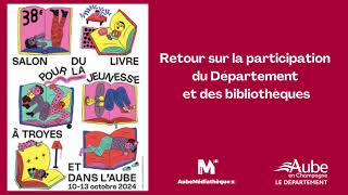 Salon du Livre pour la Jeunesse 2024 [upl. by Morville299]