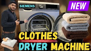 siemens condenser tumble clothes dryer machine  WP31G208IN  WP31G200IN  best clothes dryer 2024 [upl. by Moncear]