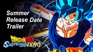 DRAGON BALL SPARKING ZERO RELEASE DATE ANNOUNCEMENT TRAILER COMING THIS SUMMER [upl. by Ardnuaek]