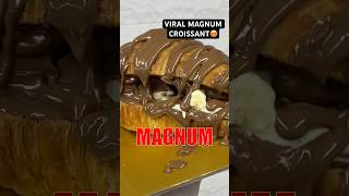 Viral Magnum Croissant Recipe croissant chocolatecake viralshort cakevideos food shorts [upl. by Odetta]