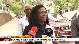 RENAMO submete queixa contra comandantegeral da PRM Bernardino Rafael [upl. by Namus]