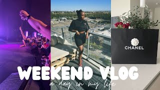 WEEKEND VLOG  Chanel Unboxing  Shein Haul  Parties and more [upl. by Adikam]