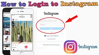 How to Login to Instagram Account in Laptop  Log In to Instagram Using Web BrowserInstagram Login [upl. by Theurich573]