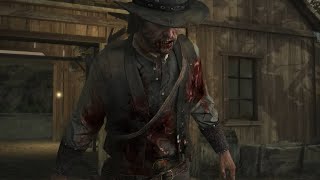 John Marston death scene rdr1 rdr2 johnmarston [upl. by Gwen]