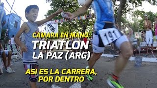 Cámara en mano así es el Triatlon La Paz por dentro [upl. by Glennis]