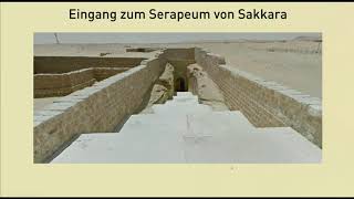 Das Serapeum von Sakkara in Ägypten [upl. by Anuahsar]