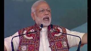 PM Modis speech at inauguration of Amul unit in Deesa Gujarat [upl. by Orecul443]