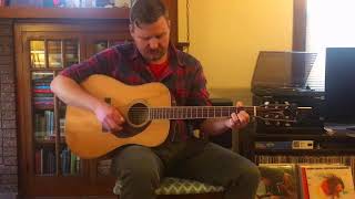 Galway Girl Steve Earle Acoustic Guitar Cover by Ryan Burns [upl. by Ylrevaw]