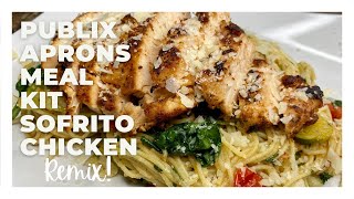 Publix Aprons® Meal Kit  Sofrito Chicken and Veggie Pasta Recipe [upl. by Renae433]