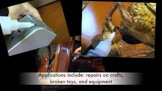 VibraTite  How to use VibraTITE Cyanoacrylates Super Glue [upl. by Nilahs]