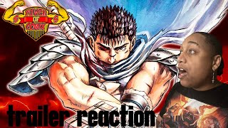 TRAILER REACTION berserk [upl. by Noremmac]