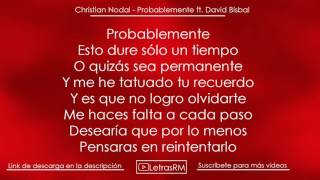 Probablemente Karaoke  Chistian Nodal y David Bisbal [upl. by Aliber921]