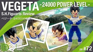 SHFiguarts DRAGON BALL Z “VEGETA24000 POWER LEVEL” REVIEW フィギュアーツ ドラゴンボールZ ベジータ24000の戦闘力 レビュー [upl. by Klinger]