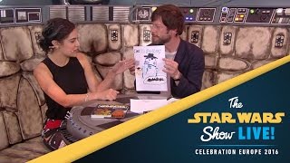 JAKe Star Wars Illustrator Interview  Star Wars Celebration Europe 2016 [upl. by Niraa]