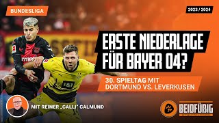 Bundesliga Tipps ⚽ Der 30 Spieltag 🔥 mit Reiner Calmund ua Prognosen zu Dortmund  Leverkusen [upl. by Miki]