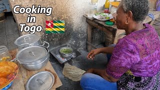 MOST unique food in TOGO  WEST AFRICA Traditional African Food Recipes  BAOBOB LEAVES SOUP [upl. by Wadlinger690]