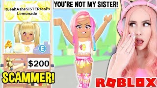 She Pretended To Be My Sister To SCAM PEOPLE In Adopt Me So This Is What I Did Roblox Adopt Me [upl. by Israeli]