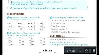 Expliquer les cours de langue pour les vacances octobre pour CE1 [upl. by Bigford670]