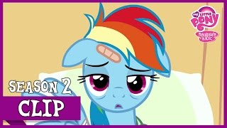 Rainbow Dash At The Hospital Read it and Weep  MLP FiM [upl. by Heddy]