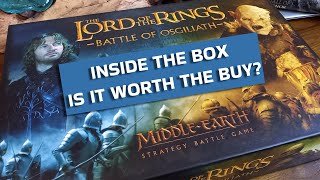 Unboxing Battle Of Osgiliath Is It Worth Picking Up The New Middleearth SBG Boxed Set [upl. by Nylodnewg353]