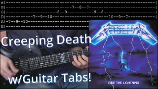 How to play Creeping Death wTabs  Metallica [upl. by Bruell693]