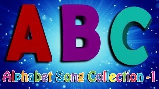 ABC Alphabet Songs for Children  3D ABCD Songs Collection  Volume 1 [upl. by Erme]