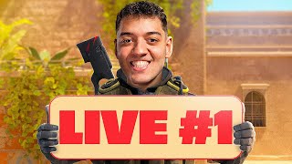 A PRIMEIRA LIVE do CANAL [upl. by Ingaborg]