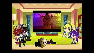 FNAF 1 react to Mario plays fnaf [upl. by Kimmy873]