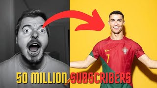 0 To 50 Million YouTube Subscribers Race [upl. by Qifahs]