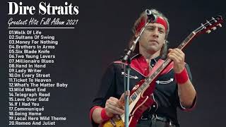 DireStraits Greatest Hits Full Playlist 2021 The Best Songs Of DireStraits [upl. by Welcher780]