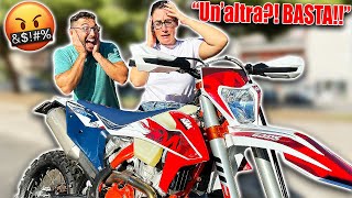 LA MIA RAGAZZA REAGISCE ALLA MIA NUOVA MOTO Pessima Idea  KTM 350 2023 [upl. by Man]