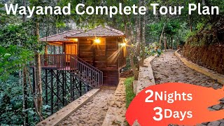 Wayanad Tourist Places  AZ Complete Tour Details  Kerala  Wayanad Trip [upl. by Narot148]