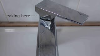 How to fix mixer taps leaking from the handle [upl. by Neile53]