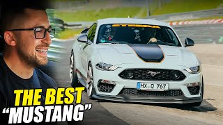 THE BEST quotFord Mustangquot Ive Driven Steeda Q767 Mach 1  Nürburgring [upl. by Cordle]