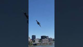 C17A Globemaster Flyover practice in Brisbane [upl. by Gunthar]