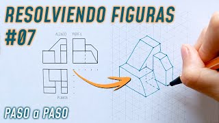 📐 3 EJERCICIOS de PERSPECTIVA Isométrica RESUELTOS ✒️  MelganniaTV [upl. by Sucrad290]