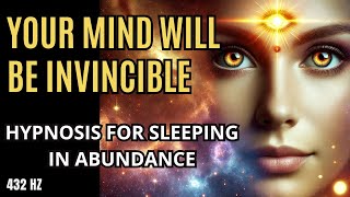 LISTEN FOR 3 NIGHTS  Hypnosis INVINCIBLE MIND REPROGRAMMING  FOR SLEEP [upl. by Otanutrof]