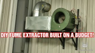 Inexpensive Shop Exhaust Fan Fume Extraction System [upl. by Bostow653]