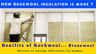 HOW Rockwool is made  ROCKWOOL ನ್ನಾ ಹೇಗೆ ತಯಾರಿಸಲಾಗತ್ತೆ The best Material for cool Roof [upl. by Xed726]