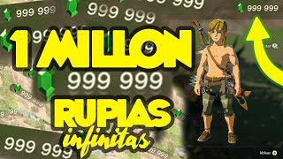 RUPIAS INFINITAS  ZELDA BREATH OF THE WILD  GLITCHES [upl. by Annoynek587]